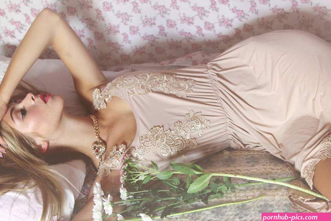 Hermione Corfield Sexy Poses Showing Off Her Hot Figure In Lingerie In A Photoshoot For C-Heads Magazine