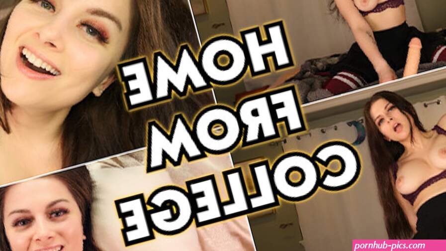 HOME FROM COLLEGE stepsister virtual sex pov taboo with dildo