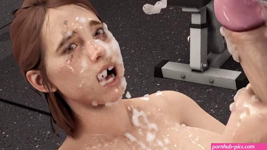 Volwassen Ellie Williams TLOU Facefuck Facial