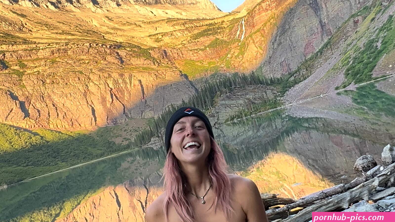True Nudists : Exploring the Natural Beauty of Glacier National Park with Nudist Friend Courtney