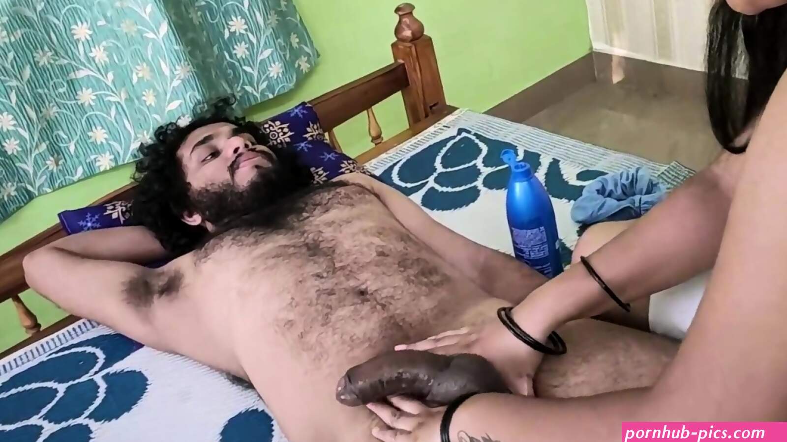 Hairy Pussy Indian Housewife Jerking Massaging Hot Sex