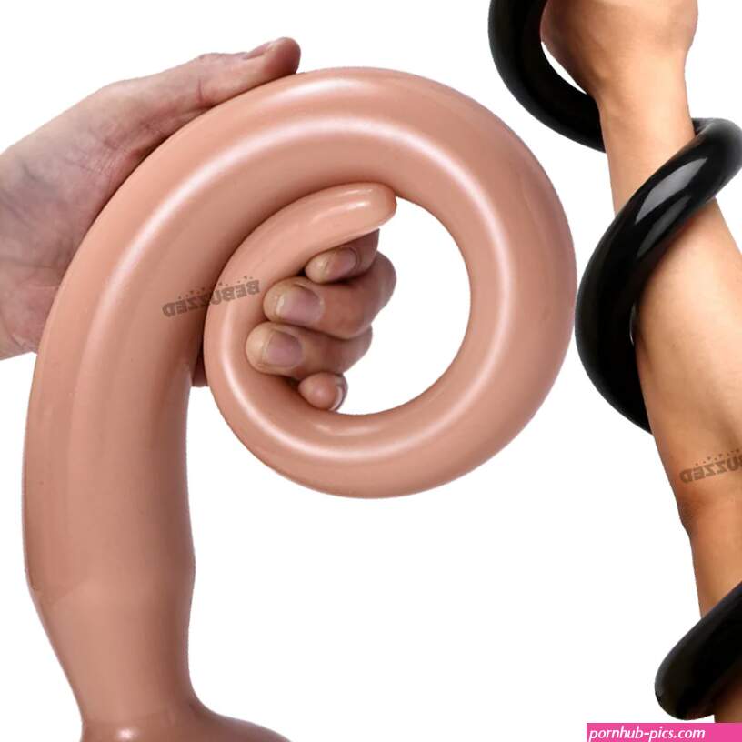 Bebuzzed Snake Dildo Flexible Large Anal Butt Plug Long Sex Dong XXL S