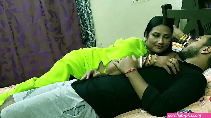 Desi sexy Milf aunty fucking with teenage son in law!! But they caught!! What next??