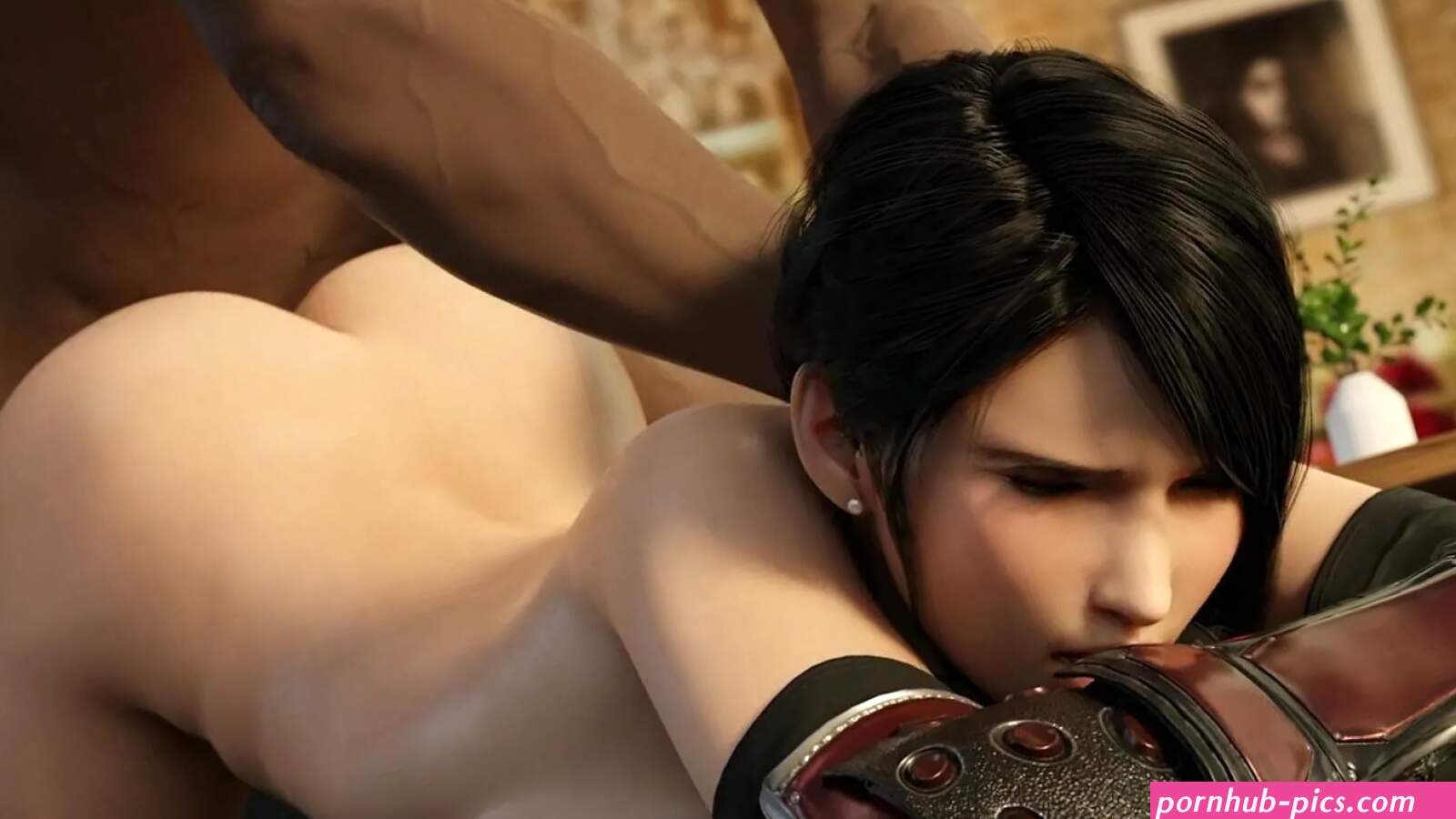 BBC fuck Tifa 3D animation