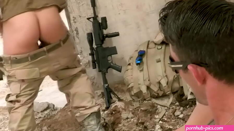 Military Studs Anal-Fucking on Patrol