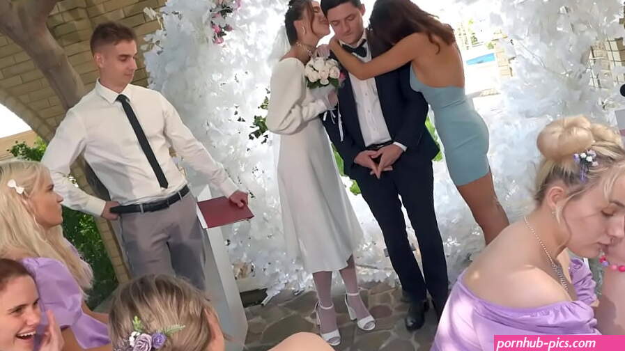 VIP4K. A real wedding anal fuck Bride was nailed by a toastmaster. Hot sex with Jane White