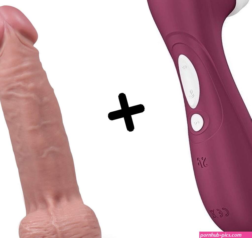 Satisfyer Pro 2 Gen 3 Rood met Handful Medium Dildo Combinatie Voordeel Set