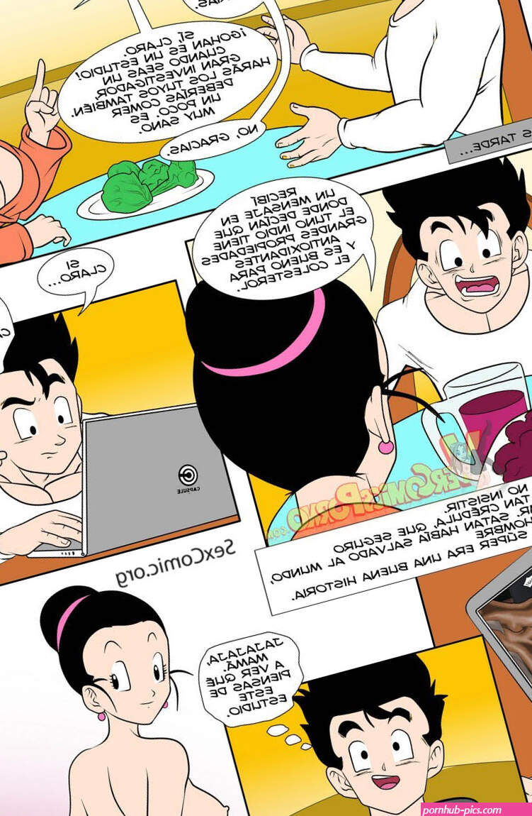 xxx Dbz Porno comic Dragon Ball Z Milk y Gohan