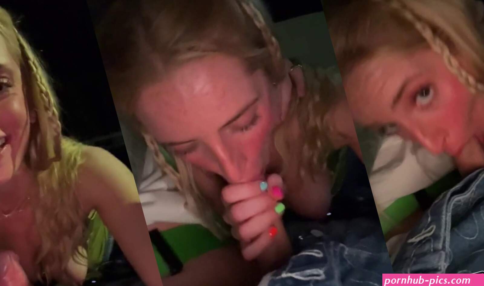 Madison Moores Leaked Car Blowjob With Her Uber Driver