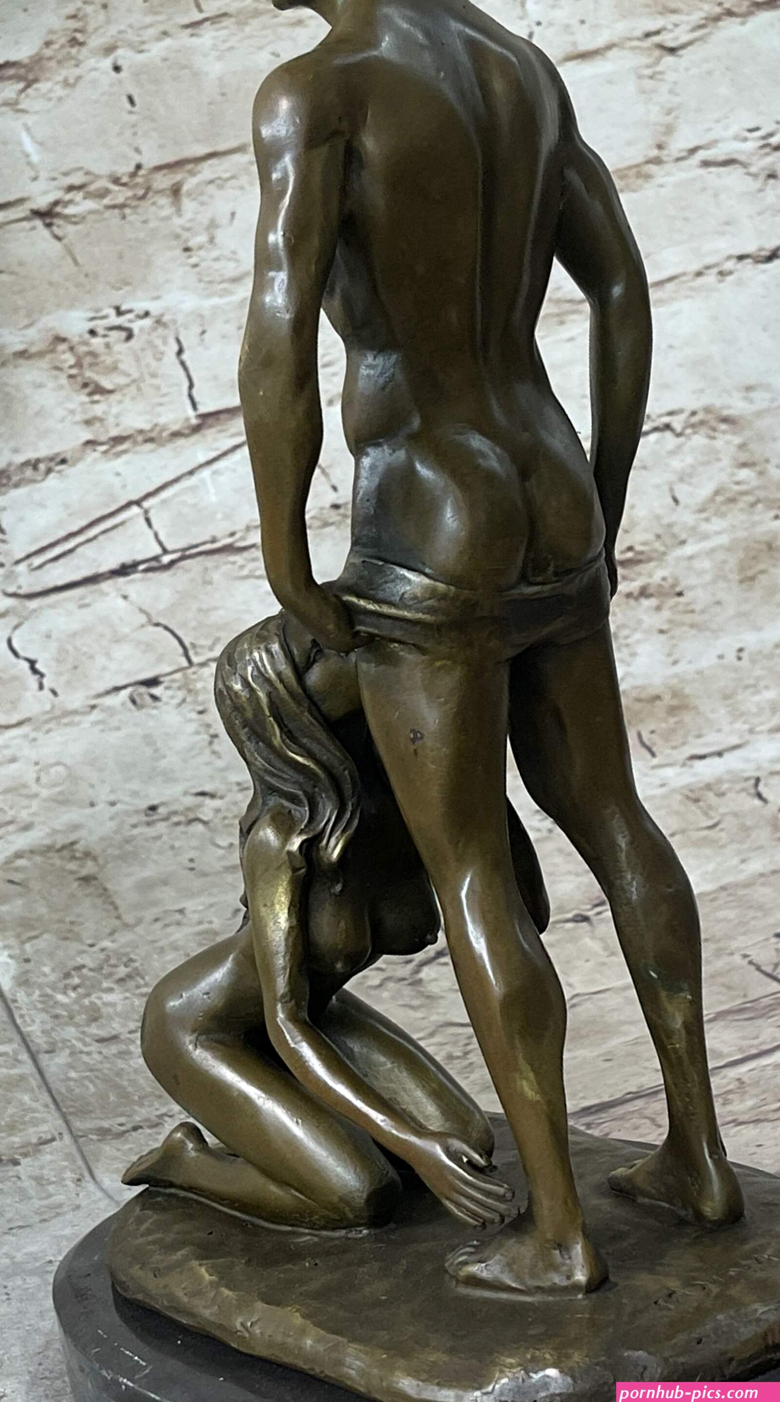 Bronze Nude Women Man Erotic Abstract Art Sexual Naked Figure Sculpt