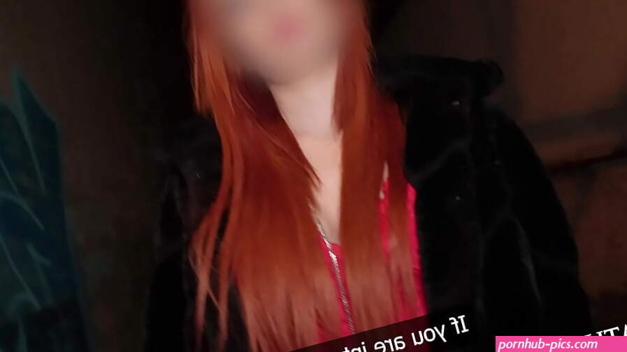 Redhead party girl loves cock and wants rough fuck hot blowjob and hardcore sex