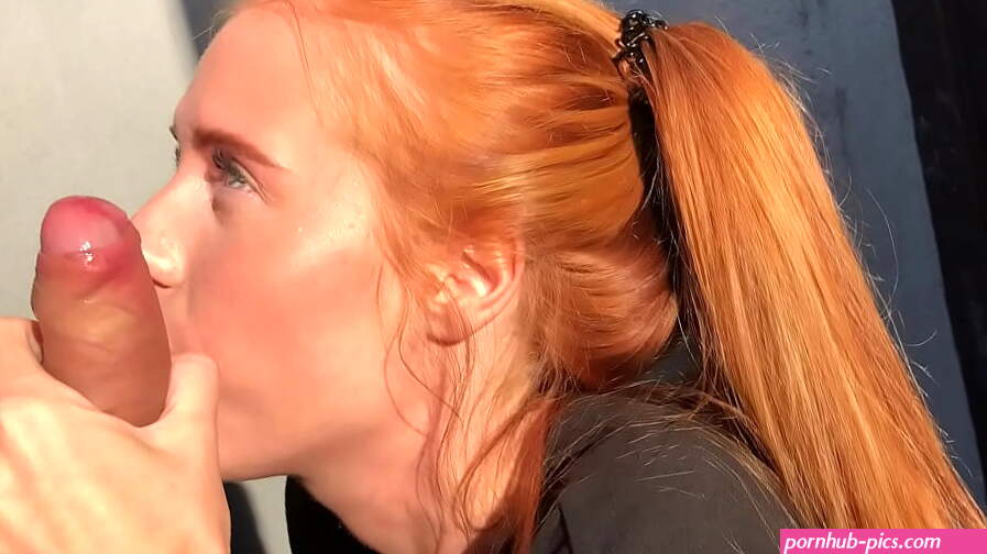 Risky PUBLIC SEX with sexy REDHEAD slutty teen