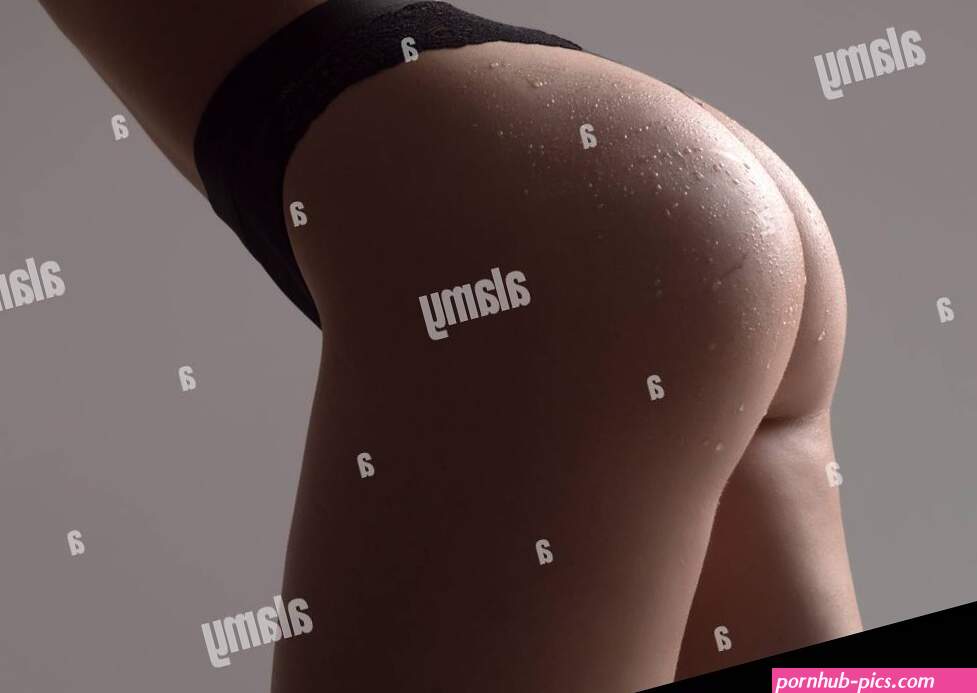 Sexy ass female Buttocks slim figure bikini thong underwear. Woman sexy silhouette body in panties. Beauty butt with sensual touch Stock Photo