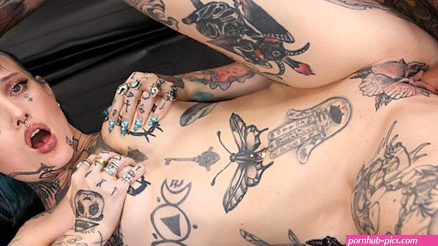River Dawn Ink gets tattooed then fucked in the shop