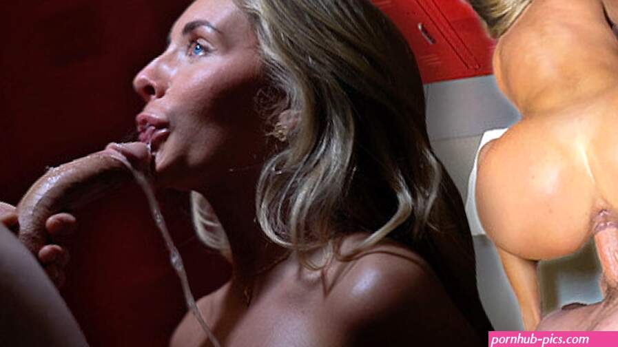 SLUT FUCKED by HUNG STRANGER in coed gym locker room