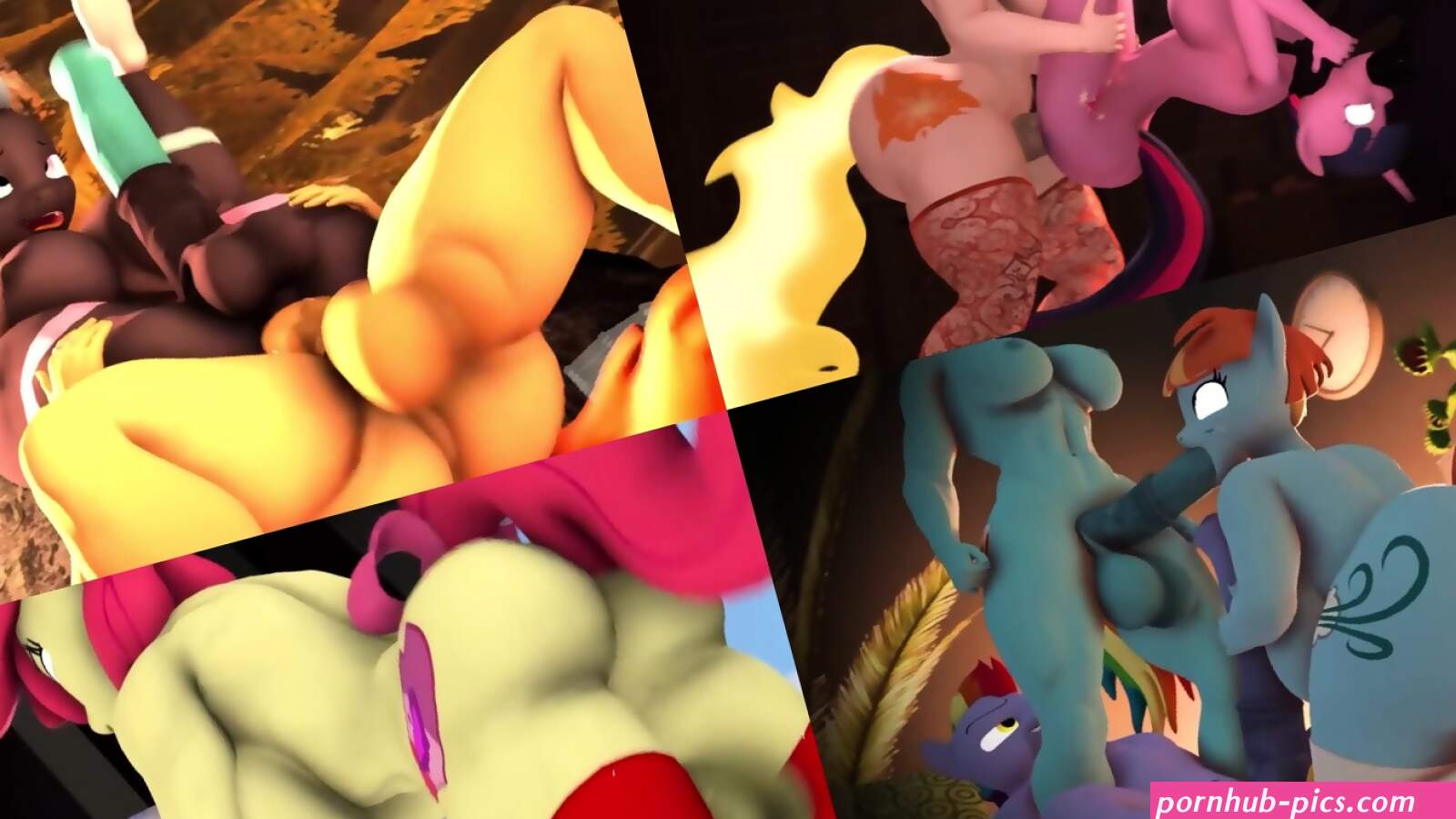 Realvinyl 60fps Split MLP Compilation
