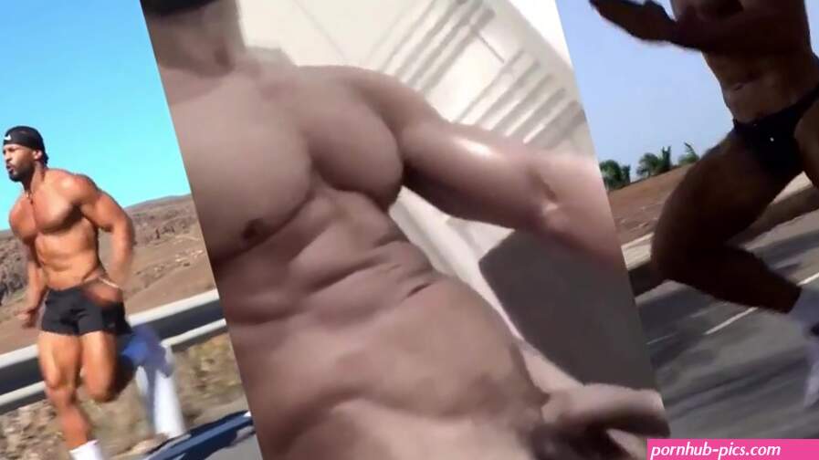 Sexy black men jerk off