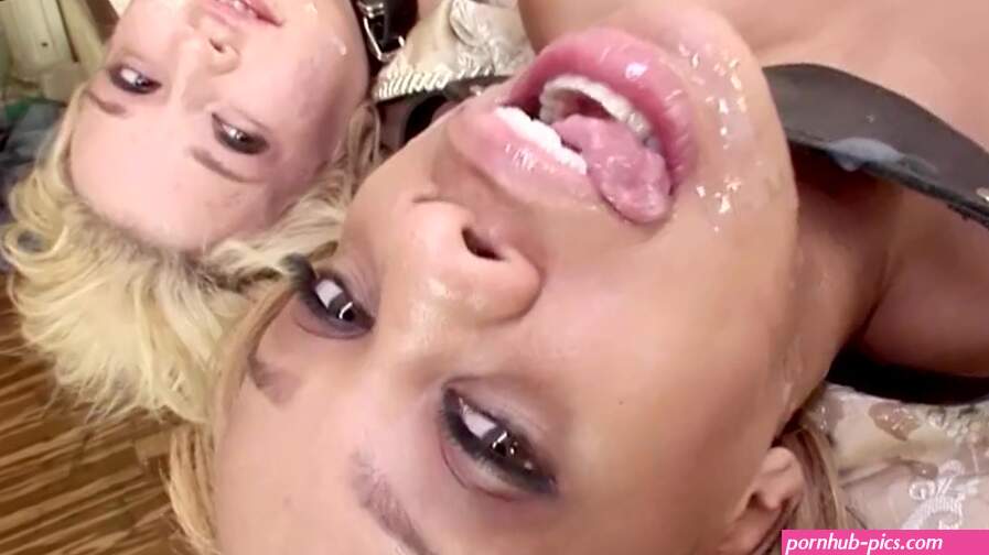 BBC Slaves Emma Heart and Melrose Foxxx Serve Their Masters with Every Hole