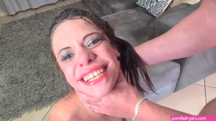 Rough face fucked princess gets her face ruined and gets degraded