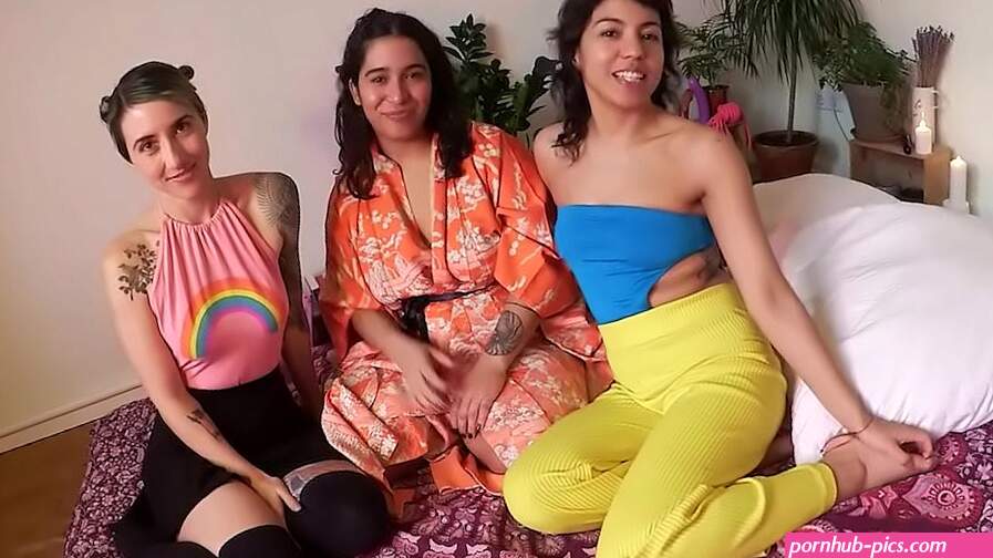 Real Amateur Lesbian Threesome Party