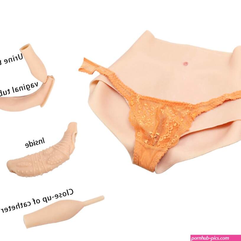 MUSIC POET Fake Vagina Panties Crossdresser Drag Queen Silicone Hip Buttock Lift Underwear Transgender Penetrable Vagina Pussy