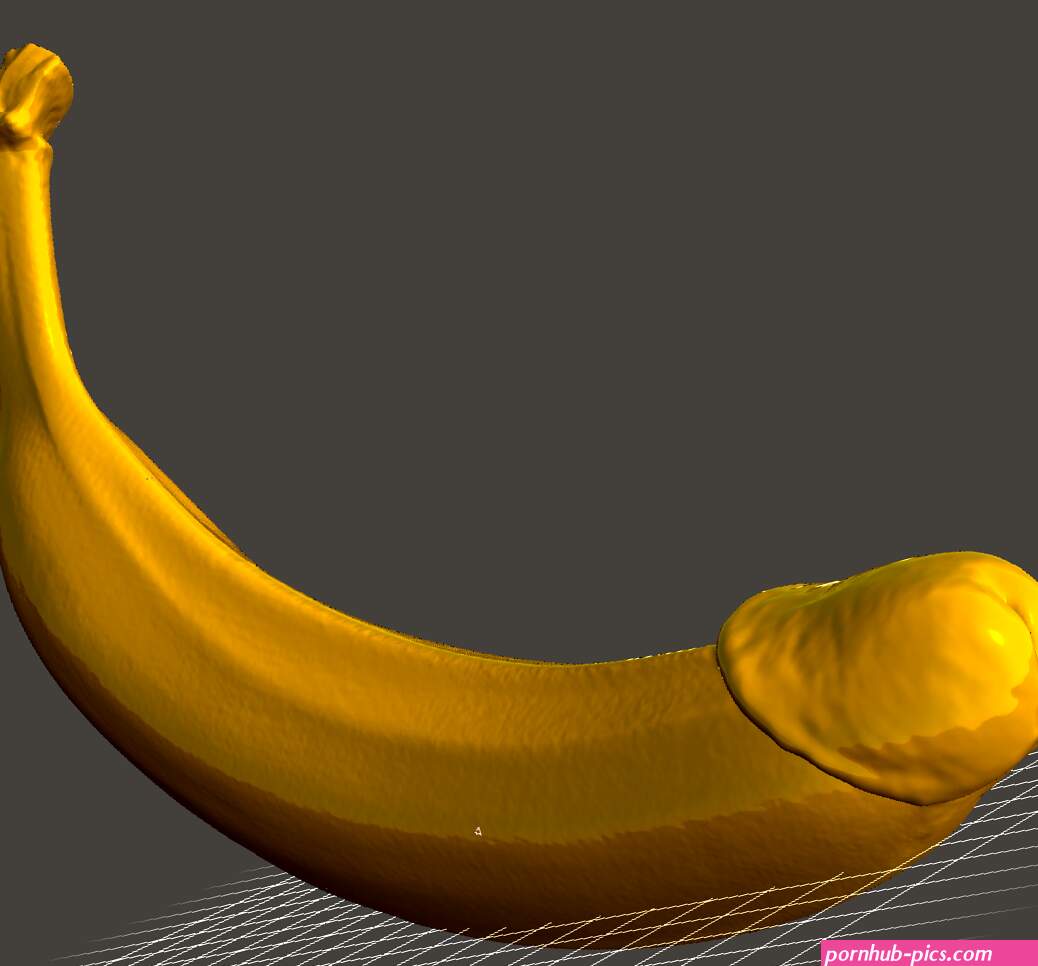 Banana Dildo V2 OBJ File for Cults
