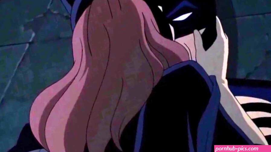 Batgirl and Batman Get Hot and Heavy on Rooftop