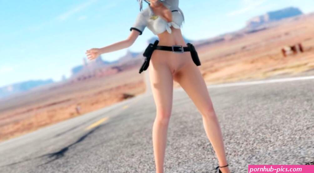 Yowane Haku Ero-MMD Dances Nude in the Desert
