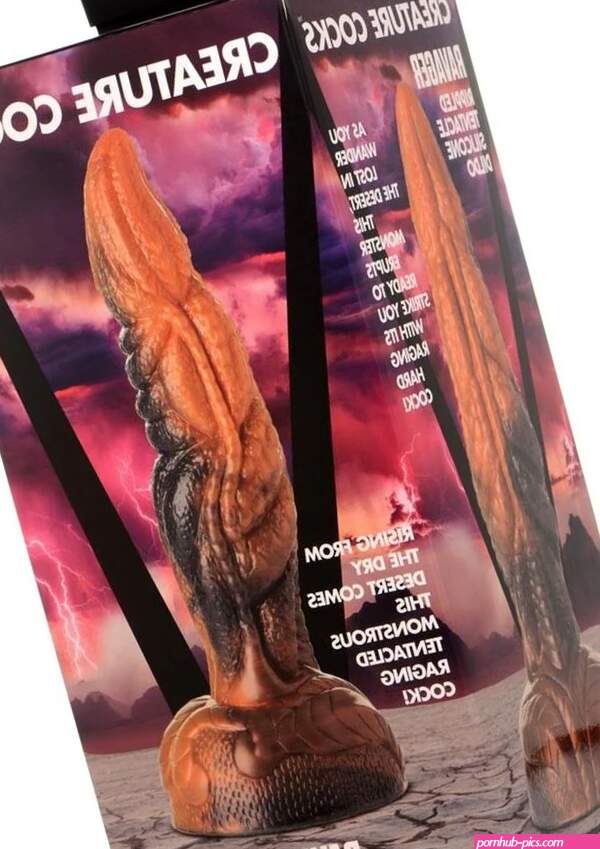 Creature Cocks Ravager Rippled Tentacled Monster Silicone Dildo