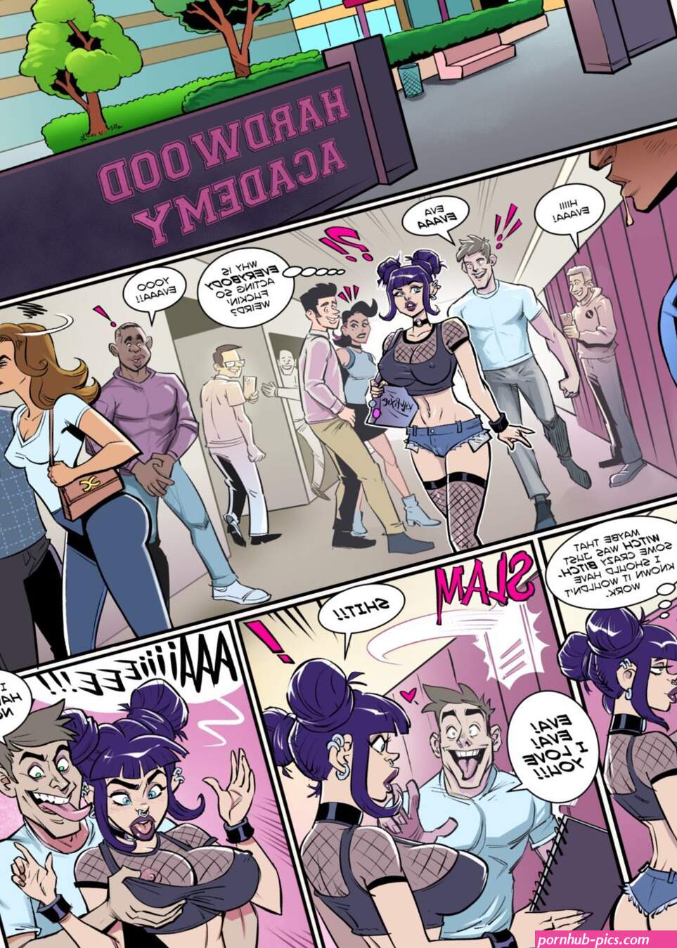 Eva vs Evil Part 2 Porn Comic english 02
