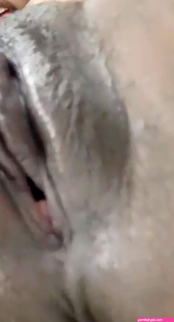 Ebony pussy close up