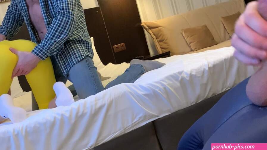 Amateur wife is fucking while cuckold husband is watching