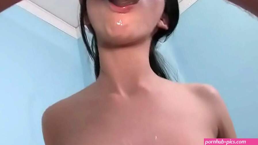 Teen anal fucked and deepthroats a big cock