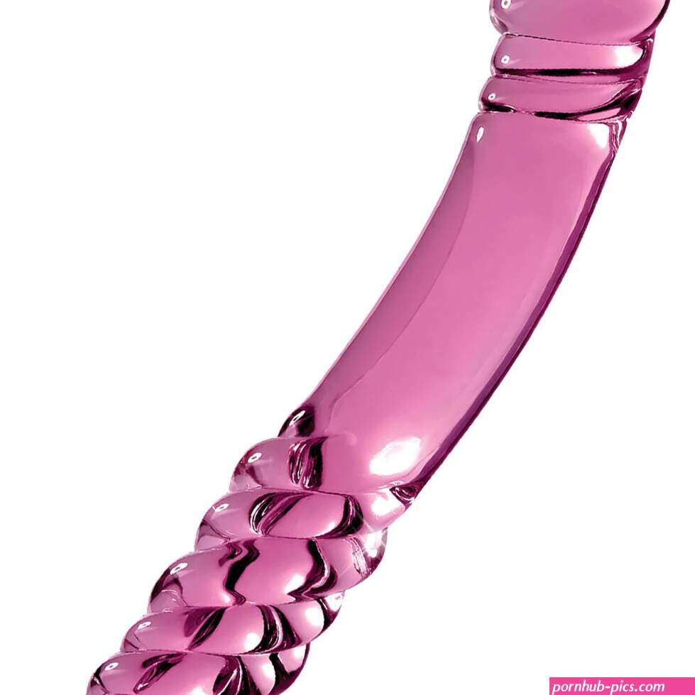 Icicles No. 57 Pink Glass G-Spot Dildo