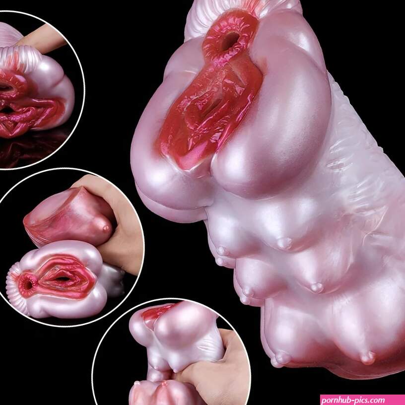 YOCY Fantasy Dual Channel Animal Silicon Pocket Pussy Penis Exercise Masturbator
