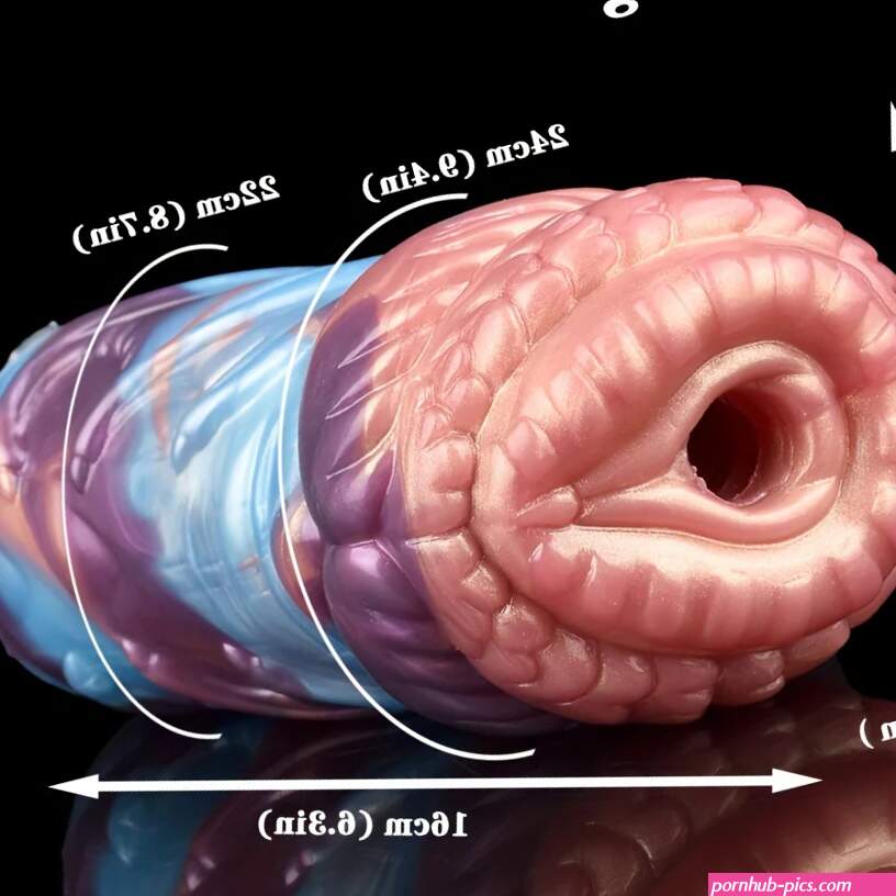 Colorful Special-shaped Silicone Pocket Pussy Penis Exercise Masturbator