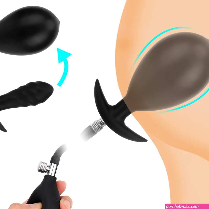 Inflatable Anal Plug for Women Men Inflatable Butt Plug