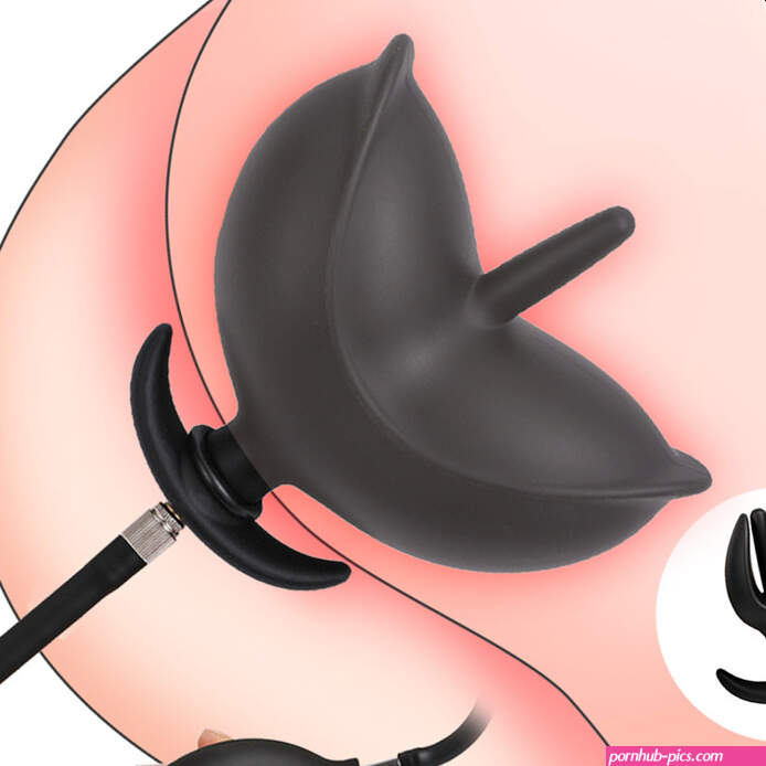 Flower bud inflatable anal plug SM anal expansion