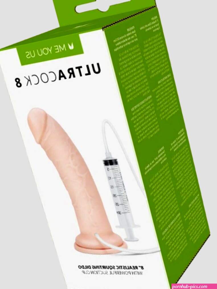 Me You Us Ultra Cock Realistic Squirting Dildo 8 Inch