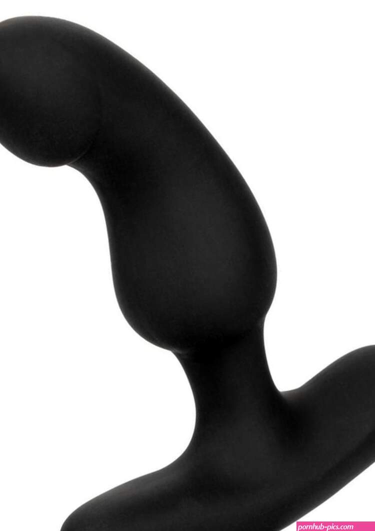Anal Toys Rechargeable Curved Probe Silicone Anal Stimulator