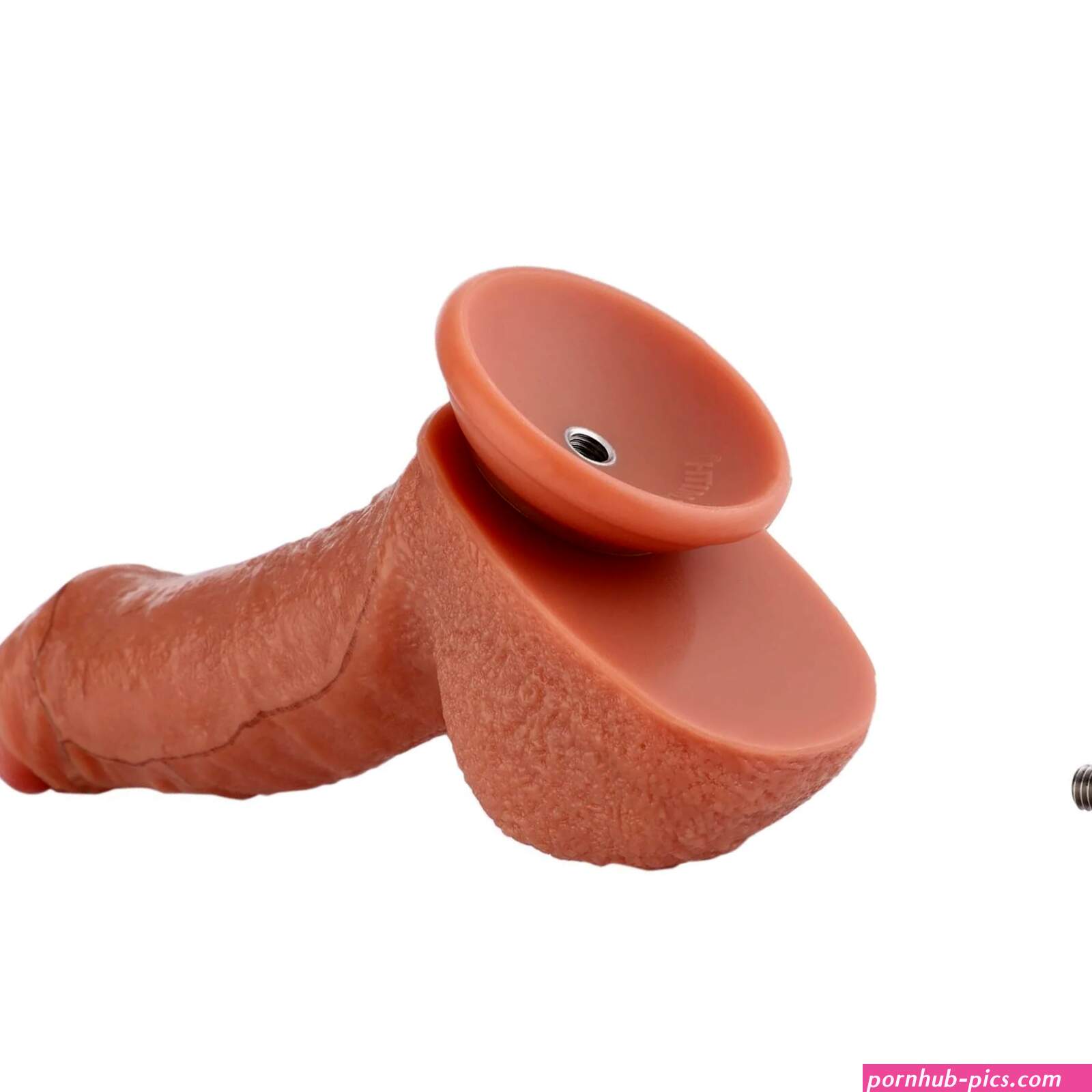 Realistische Dildo KlicLok en Zuignap 17 CM Beige