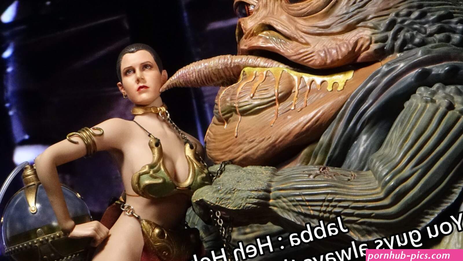 Jabba and the Princess porn comic