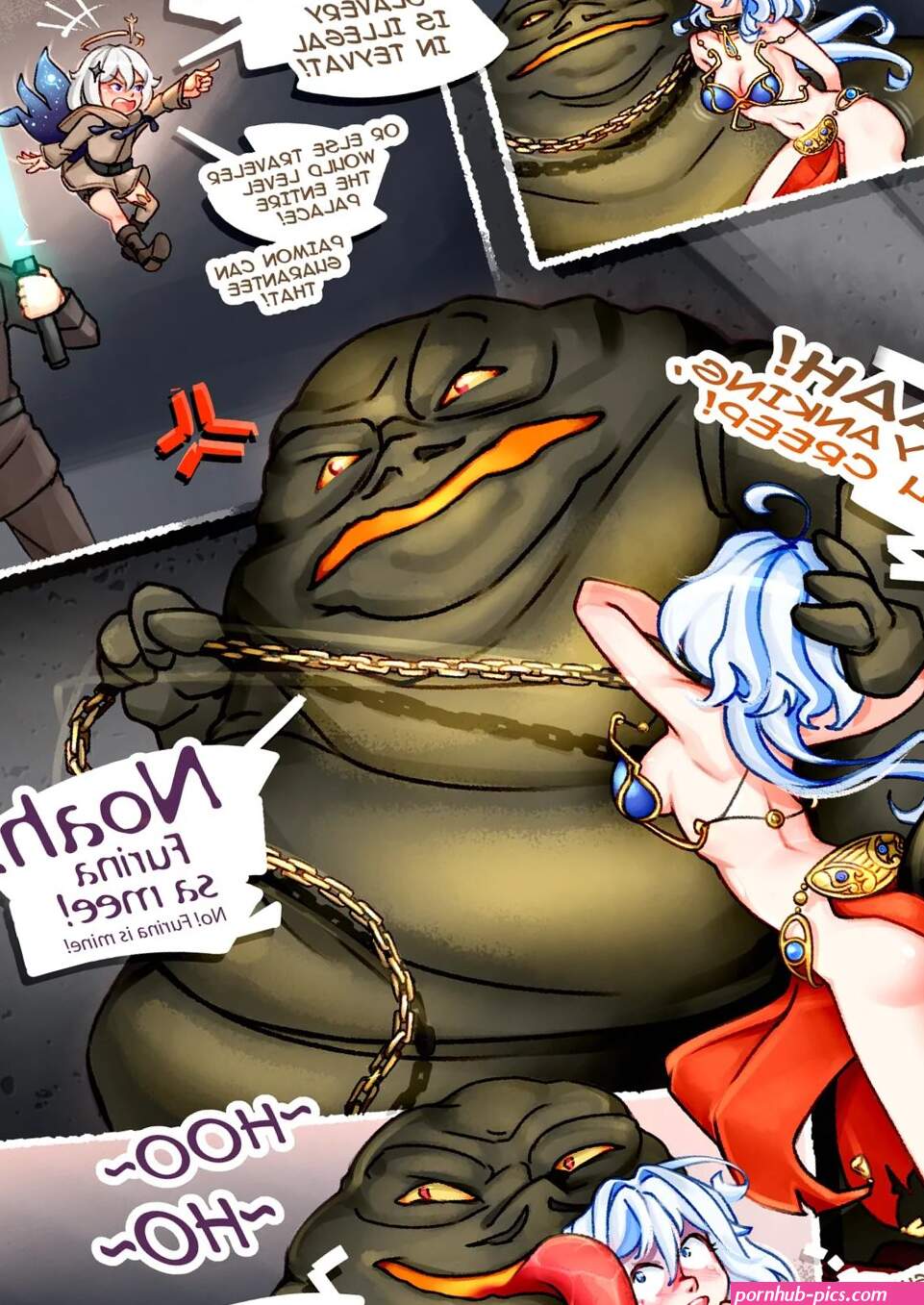 Furinas Fiasco in THE JABBAS LAIR WIP comic porn