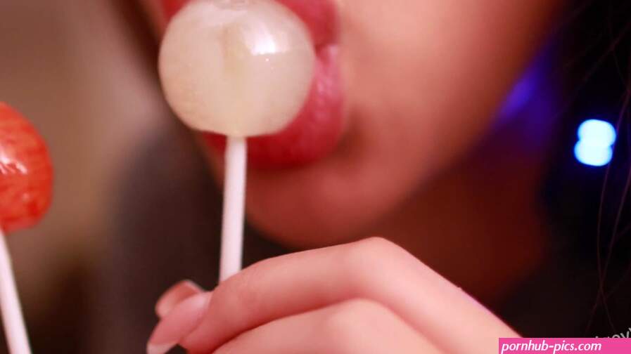 Double Lollipop Licking Blowjob ASMR