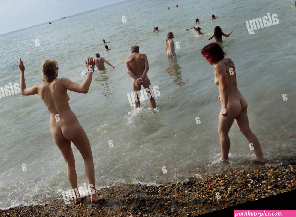 nude beach in Brighton UK Photo : Pixstory Alamy Stock Photo