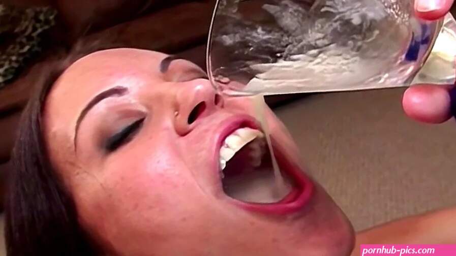 Cumshots gargling and squirting slow motion compilation: Hardcore Fetish Cum In Mouth Porn