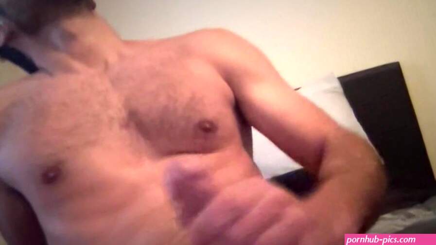Fit guy masturbating