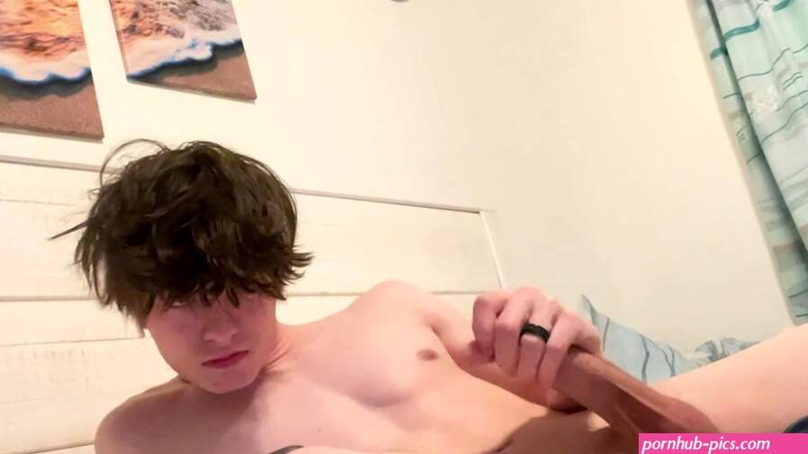Think jerking off hot moaning