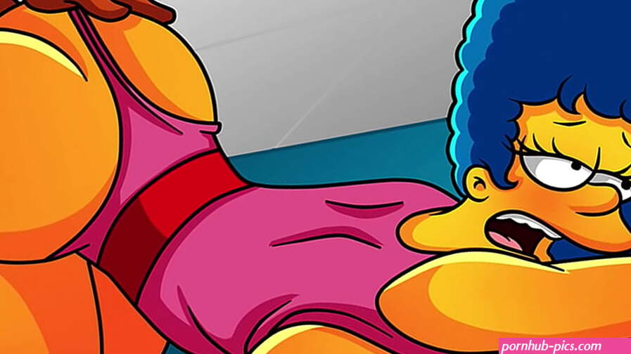 Butt on the nape project! Big butt and hot MILF! The Simpsons Simptoons