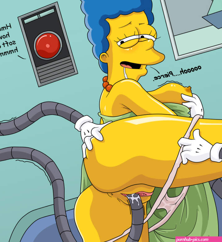 Marge vs. Future House by masterman114